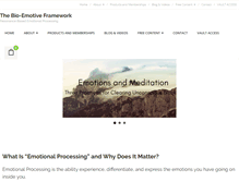 Tablet Screenshot of bioemotiveframework.com